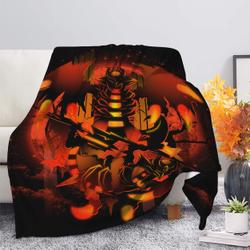 Anime Giratina Legend Moonlight Premium Fleece Sherpa Blanket Perfect Gifts For Family On Christmas