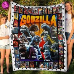 Movie Godzilla Vs Kong Monster Fleece Fleece Sherpa Blanket Perfect Gifts For Family On Christmas