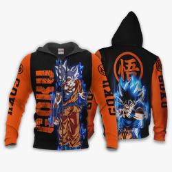 Anime DBS Goku Ultra Instinct Hoodie Shirts Perfect And Unique Gifts For Otaku Anime Fans On Christmas