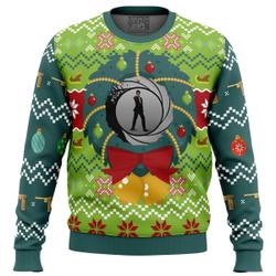Golden Eye v2 Ugly Christmas Sweater Perfect And Unique Gifts For Adults Kids On Christmas