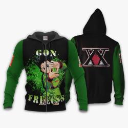 Anime Gon Freecss Shirts Merch Custom Anime HxH Perfect And Unique Gifts For Otaku Anime Fans On Christmas