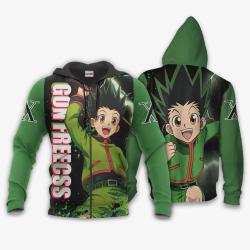 Anime Gon Freecss Hoodie Custom Hunter x Hunter Perfect And Unique Gifts For Otaku Anime Fans On Christmas