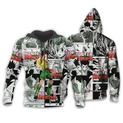 Anime Gon HxH Shirt Sweater HxH Anime Hoodie Manga Jacket Perfect And Unique Gifts For Otaku Anime Fans On Christmas