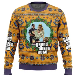 Grand Theft Auto Ugly Christmas Sweater Perfect And Unique Gifts For Adults Kids On Christmas