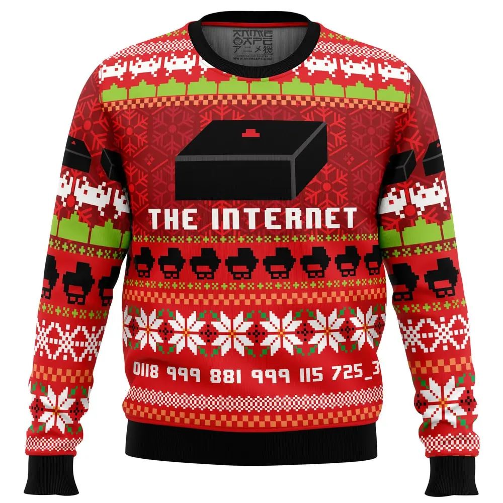 Great Reception The Internet Ugly Christmas Sweater Perfect And Unique Gifts For Adults Kids On Christmas