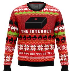 Great Reception The Internet Ugly Christmas Sweater Perfect And Unique Gifts For Adults Kids On Christmas
