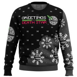 Greetings from Death Star Star Wars Ugly Christmas Sweater Perfect And Unique Gifts For Adults Kids On Christmas