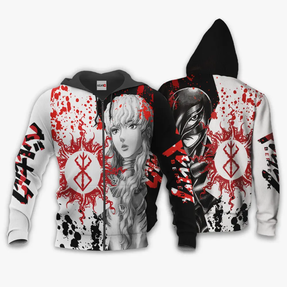Anime Griffith Hoodie Berserk Custom Anime Perfect Gift Idea Perfect And Unique Gifts For Otaku Anime Fans On Christmas