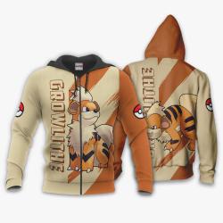Anime Growlithe Shirts Merch Custom Anime Light Style Perfect And Unique Gifts For Otaku Anime Fans On Christmas