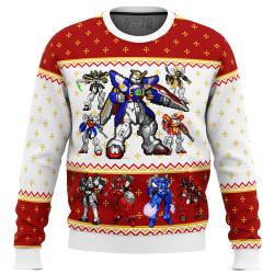 Gundam Wing Sprites Ugly Christmas Sweater Perfect And Unique Gifts For Adults Kids On Christmas