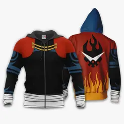 Anime Gurren Lagann Kamina Uniform Costume Hoodie Custom Tengen Toppa Anime Merch Perfect And Unique Gifts For Otaku On Christmas