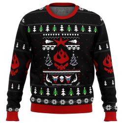 Gurren Lagann Logo Ugly Christmas Sweater Perfect And Unique Gifts For Adults Kids On Christmas