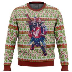Gurren Lagann Ugly Christmas Sweater Perfect And Unique Gifts For Adults Kids On Christmas
