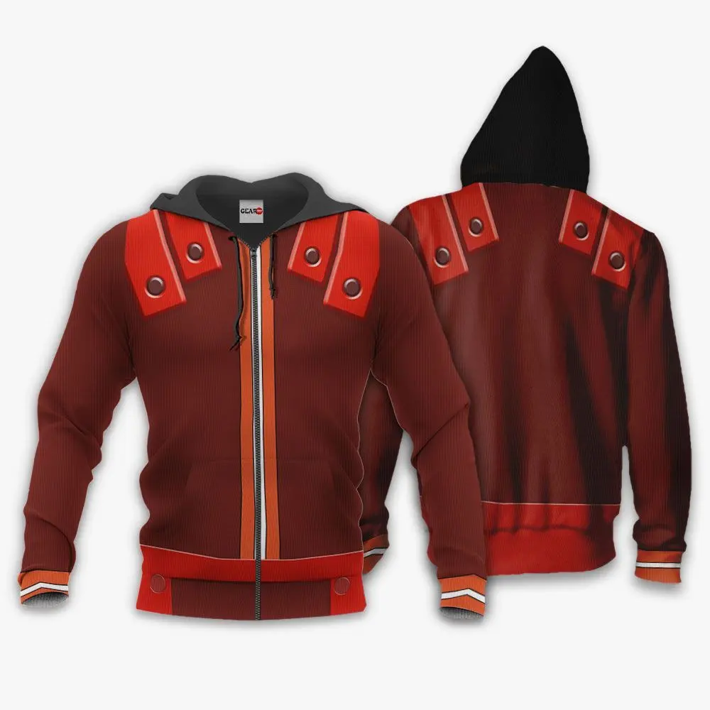 Anime Gurren Lagann Viral Hoodie Uniform Costume Costume Anime Shirt Perfect And Unique Gifts For Otaku Anime Fans On Christmas