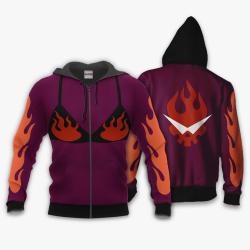 Anime Gurren Lagann Yoko Hoodie Uniform Costume Costume Anime Shirt Perfect And Unique Gifts For Otaku Anime Fans On Christmas
