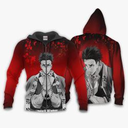 Anime Gyomei Himejima Shirts Merch Custom Kimetsu Anime Japan Art Perfect And Unique Gifts For Otaku Anime Fans On Christmas
