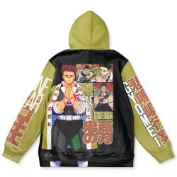 Anime Gyomei Himejima V2 Demon Slayer Streetwear Hoodie Perfect And Unique Gifts For Otaku Anime Fans On Christmas