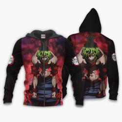Anime Gyutaro Hoodie Custom Anime Perfect And Unique Gifts For Otaku Anime Fans On Christmas
