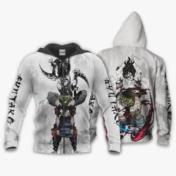 Anime Gyutaro Hoodie Kimetsu Custom Anime Perfect And Unique Gifts For Otaku Anime Fans On Christmas