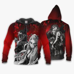 Anime Gyutato and Daki Shirts Merch Custom Kimetsu Anime Japan Art Perfect And Unique Gifts For Otaku Anime Fans On Christmas