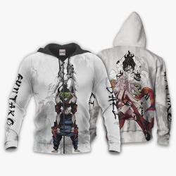 Anime Gyutato and Daki Hoodie Kimetsu Custom Anime Perfect And Unique Gifts For Otaku Anime Fans On Christmas