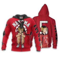 Anime Kenma Kozume Hoodie Custom Haikyuu Anime Perfect And Unique Gifts For Otaku Anime Fans On Christmas