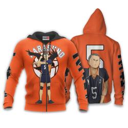 Anime Ryuunosuke Tanaka Hoodie Custom Haikyuu Anime Perfect And Unique Gifts For Otaku Anime Fans On Christmas