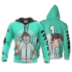 Anime Tooru Oikawa Hoodie Custom Haikyuu Anime Perfect And Unique Gifts For Otaku Anime Fans On Christmas