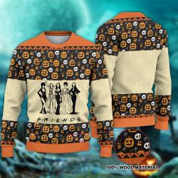 Halloween Friends Squad Goals Sweater Perfect And Unique Gifts For Adults Kids On Christmas