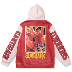 Anime Hanamichi Sakuragi Slam Dunk Streetwear Hoodie Perfect And Unique Gifts For Otaku Anime Fans On Christmas