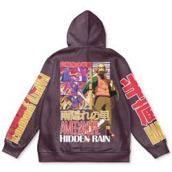 Anime Hanzo of the Salamander Naruto Streetwear Hoodie Perfect And Unique Gifts For Otaku Anime Fans On Christmas