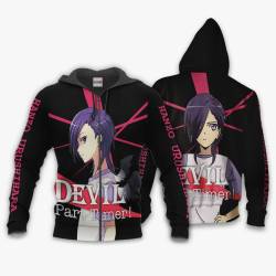 Anime Hanzo Urushihara Hoodie The Devil is a Part-Timer Custom Anime Perfect And Unique Gifts For Otaku Anime Fans On Christmas