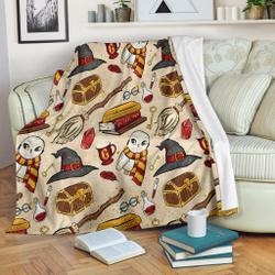Movie Harry Potter 2023 Premium Fleece Sherpa Blanket Perfect And Unique Gifts For Family On Christmas