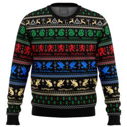Harry Potter Hogwarts Houses Ugly Christmas Sweater Perfect And Unique Gifts For Adults Kids On Christmas