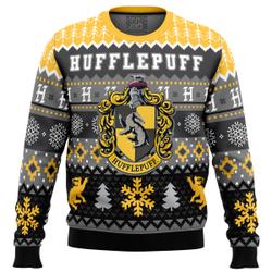 Harry Potter Hufflepuff House Ugly Christmas Sweater Perfect And Unique Gifts For Adults Kids On Christmas