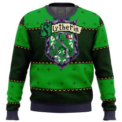 Harry Potter Slytherin Ugly Christmas Sweater Perfect And Unique Gifts For Adults Kids On Christmas