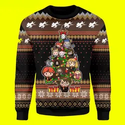 Harry Witch Tree Ugly Christmas Sweater For Fans Perfect And Unique Gifts For Adults Kids On Christmas