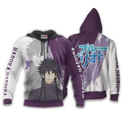 Anime Haruka Hashida Hoodie Custom Anime Blue Period Perfect And Unique Gifts For Otaku Anime Fans On Christmas