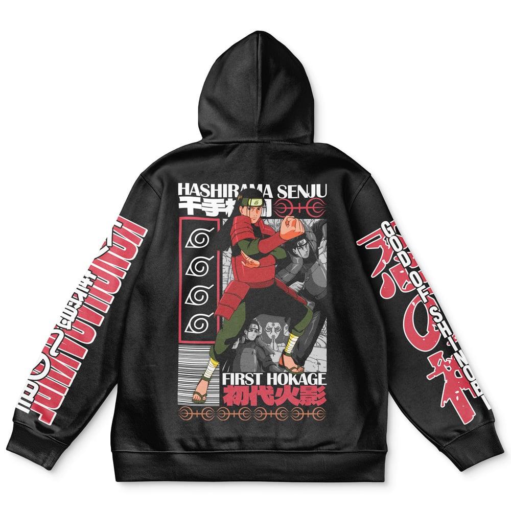 Anime Hashirama Senju Naruto Streetwear Hoodie Perfect And Unique Gifts For Otaku Anime Fans On Christmas