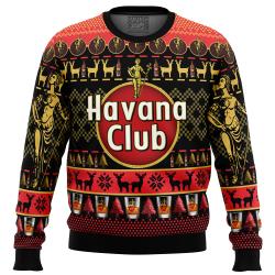 Havana Club Ugly Christmas Sweater Perfect And Unique Gifts For Adults Kids On Christmas Holiday