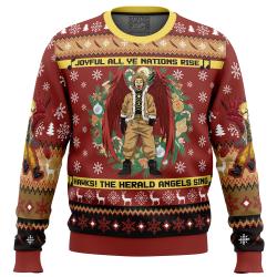 Hawks Singing Christmas Song My Hero Academia Ugly Christmas Sweater Perfect And Unique Gifts For Adults Kids On Christmas