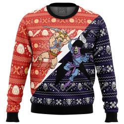 He-man vs. Skeletor Ugly Christmas Sweater Perfect And Unique Gifts For Adults Kids On Christmas