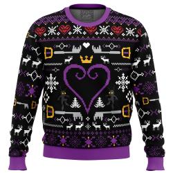 Hearts Kingdom Hearts Ugly Christmas Sweater Perfect And Unique Gifts For Adults Kids On Christmas