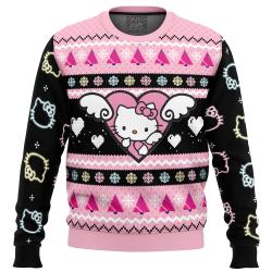 Hello Kitty Ugly Christmas Sweater Perfect And Unique Gifts For Adults Kids On Christmas