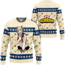 Himiko Toga Custom Anime Ugly Christmas Sweater Perfect And Unique Gifts For Adults Kids On Christmas