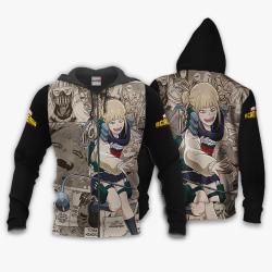 Anime Himiko Toga Hoodie Custom Anime Manga Style Perfect And Unique Gifts For Otaku Anime Fans On Christmas