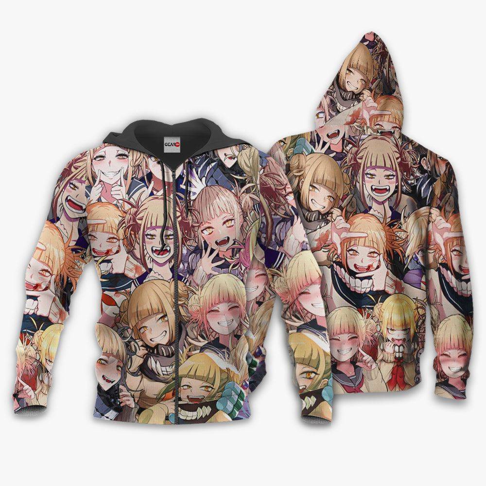 Anime Himiko Toga Hoodie Yakuza Toga Custom Anime Perfect And Unique Gifts For Otaku Anime Fans On Christmas