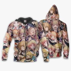 Anime Himiko Toga Hoodie Yakuza Toga Custom Anime Perfect And Unique Gifts For Otaku Anime Fans On Christmas