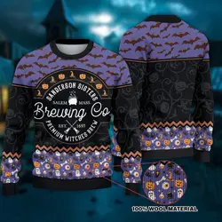 Hocus Pocus Brewing Co Witchcraft Witch Sanderson Sisters Sweater Perfect And Unique Gifts For Adults Kids On Christmas