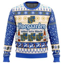 Hoegaarden Beer Ugly Christmas Sweater Perfect And Unique Gifts For Adults Kids On Christmas